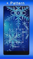 Snow Keyboard Lock Screen स्क्रीनशॉट 2