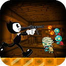 fight bendy ink vs zombie APK