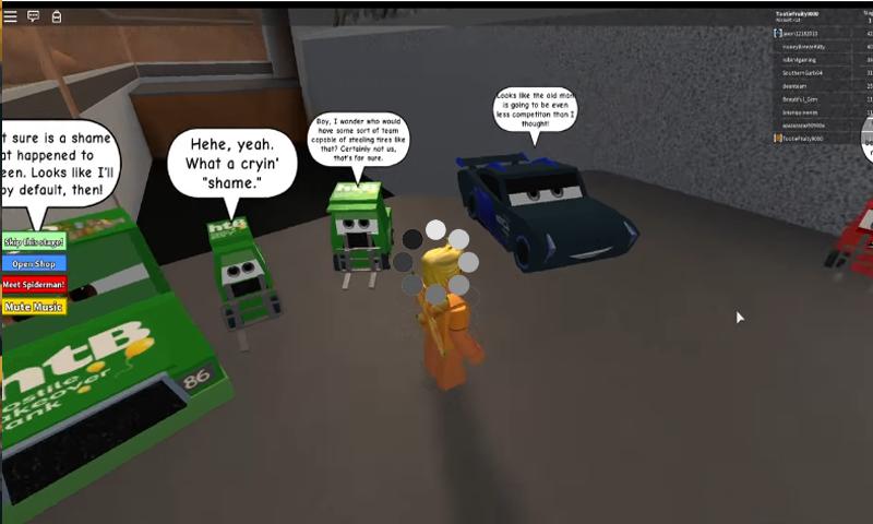 Newguide Cars 3 Adventure Obby In Roblox For Android Apk Download - roblox default character 2014