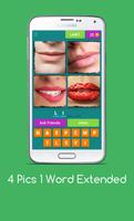 4 Pics 1 Word Extended โปสเตอร์