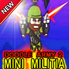 آیکون‌ How To Play Doodle Army 2 Mini Milita