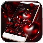 Red Rose Bleeding Heart Theme icon