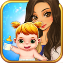 Cute Twins Baby : Newborn Game APK