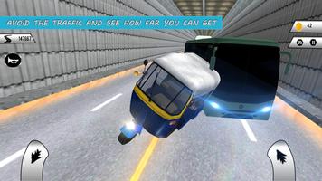 Tuk Tuk Highway Traffic Racer Ekran Görüntüsü 1