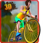 Bicycle Rider Offroad Race 3D icône