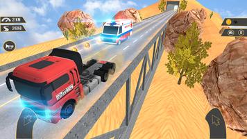 Cargo Truck Racing Action syot layar 2