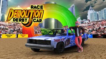 Demolition Derby Car Racing-poster