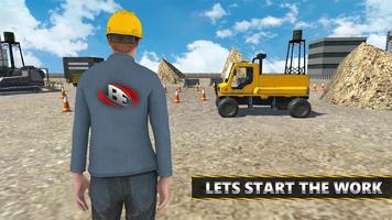 Excavator Crane Simulator Game poster