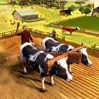 Expert Village Farmer Simulator: Bull Farming Game ícone