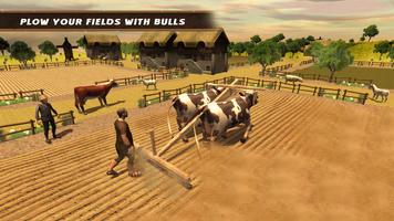 Expert Village Farmer Simulator: Bull Farming Game الملصق