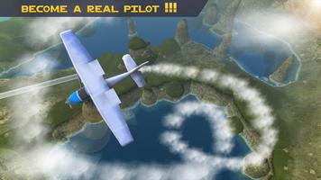 Poster Simulatore di volo