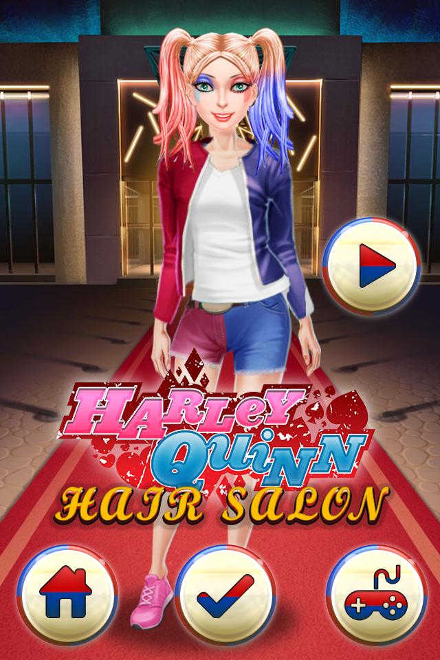 Harley Quinn Hair Salon For Android Apk Download - harley quinn roblox hair