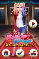 Harley Quinn Hair Salon Plakat