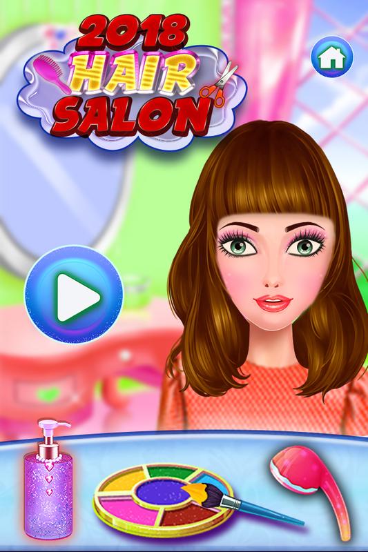 Princess Hair Salon Games Free for Girls 2018 for Android 