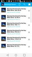 Daily Blessings Devotionals Plakat