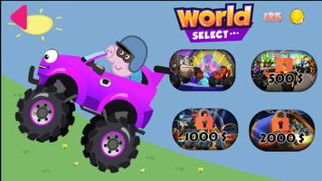 Peppa Pig Monster Truck Racing Game 截圖 1