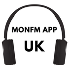MonFM App Player UK Live Free Online Radio icône
