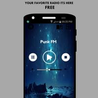 Punk FM App Player Radio UK Live Free Online Affiche