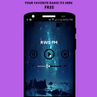 RWS FM Radio App Player Free Online plakat