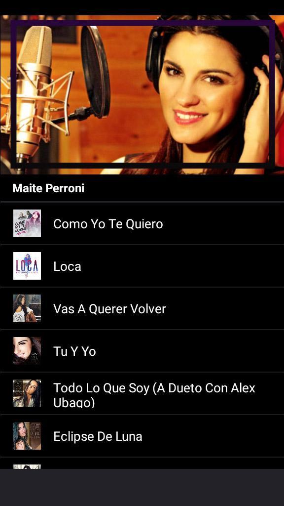 Maite Perroni - Como Yo Te Quiero (Song & Lyrics) APK for Android Download