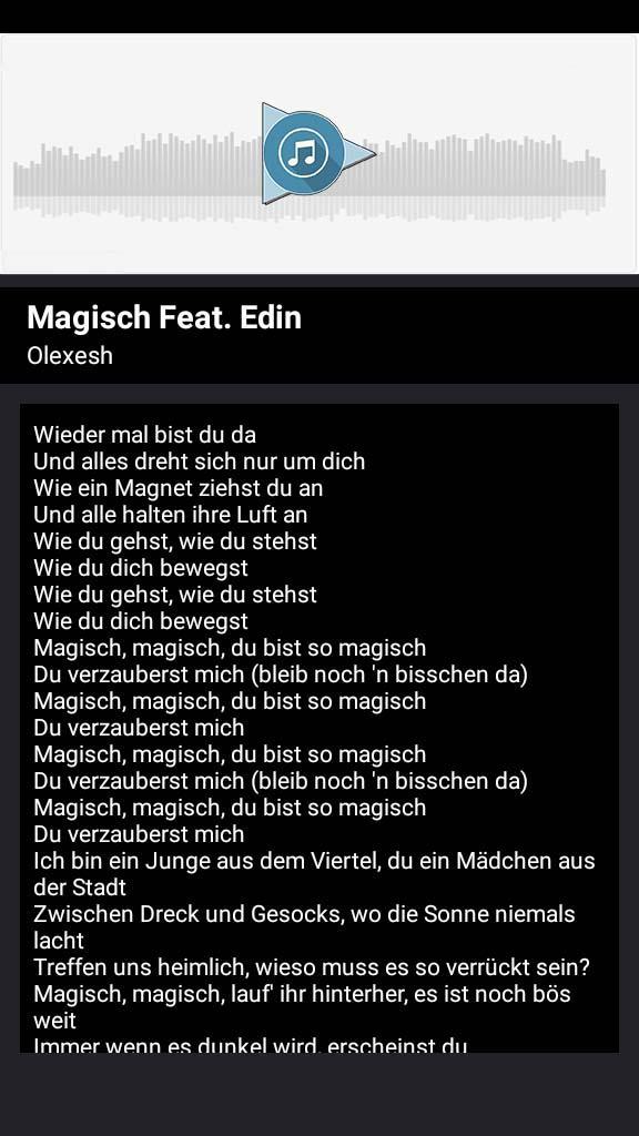 Bist download so magisch magisch magisch du Olexesh feat.
