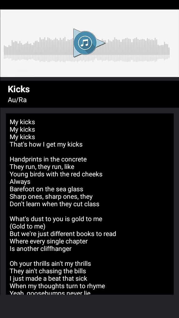 Au Ra Panic Room Songs And Lyrics For Android Apk Download