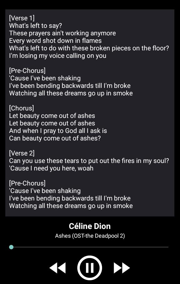 Celine Dion Ashes Ost The Deadpool 2 For Android Apk