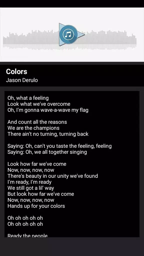 Jason Derulo - Colors (Songs and Lyrics) APK for Android Download