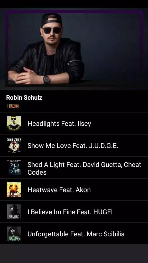 Robin Schulz - Prayer In C (Songs and Lyrics) APK pour Android Télécharger
