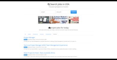 2 Schermata APP JOBSE : Jobs In The World