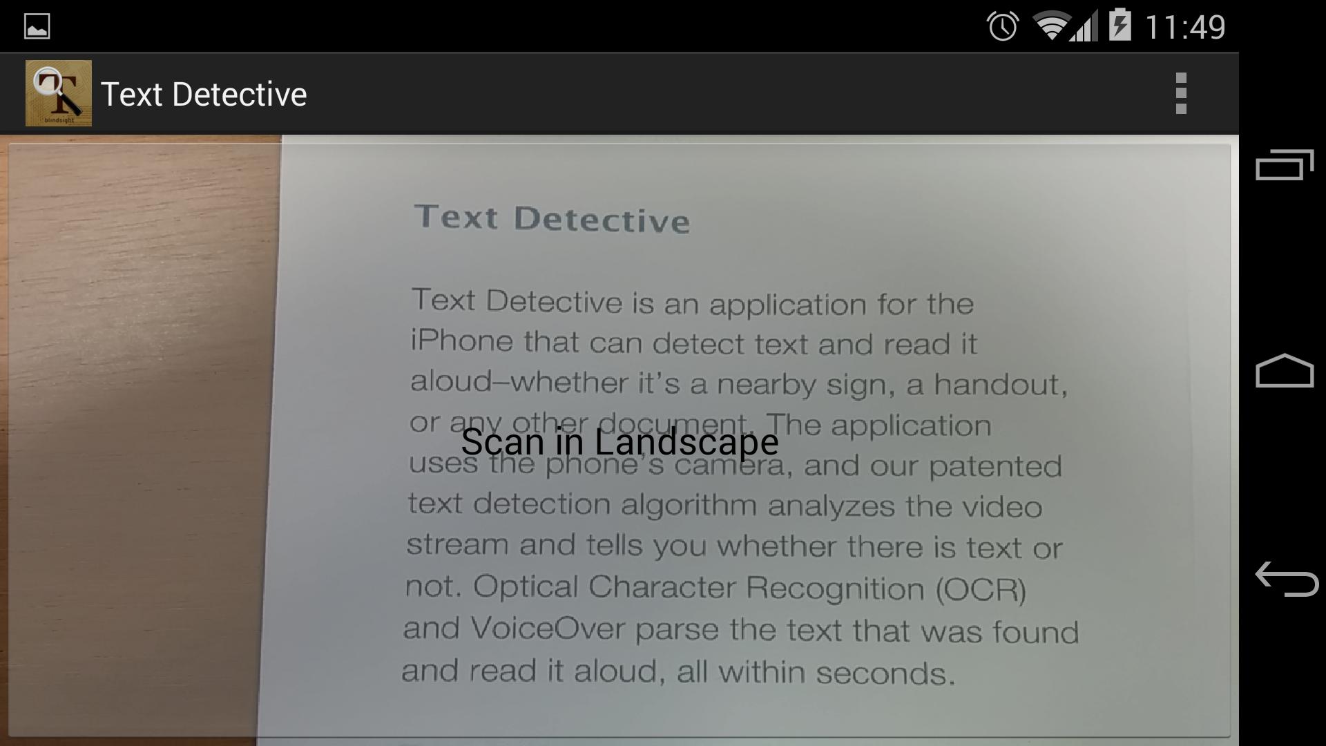 Textdetektiv app