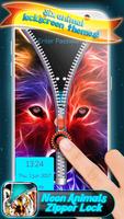 Neon Animals Zipper Lock screenshot 3