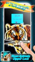 Neon Animals Zipper Lock screenshot 2