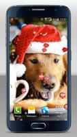 Christmas Dogs Live Wallpaper capture d'écran 1