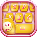 Keyboard Emoji Merah Muda APK