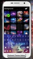 Keyboard Themes Galaxy poster
