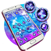 Bling Purple Blue Diamond Theme
