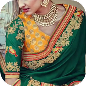 1000s of Hot Saree designs &amp; how to drape saris icon