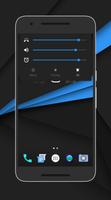 CleanUI Blue CM12.1/COS Theme imagem de tela 2