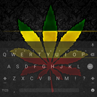 Rasta Weed Keyboard-icoon