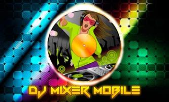 DJ Mixer Mobile Cartaz
