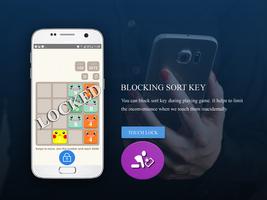 Poster BLK Touch Blocker - Block Screen and Sort keys