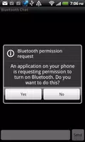 Bluetooth Chat plakat