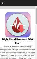 Blood Pressure Diet اسکرین شاٹ 1