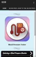 Blood Pressure Tester Affiche