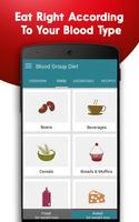 Blood Group Type & Balanced Diet Plans-Fitness App capture d'écran 1