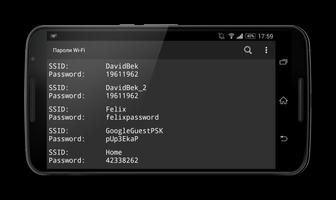 Wi-Fi Passwords capture d'écran 3