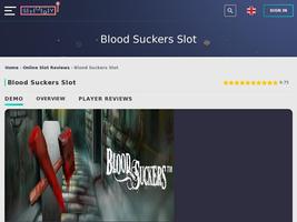 Blood Suckers Slot screenshot 1