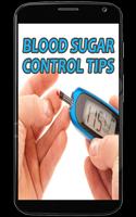 Blood Sugar Control Tips Affiche