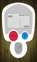 Blood Sugar Fingerprint Test ポスター